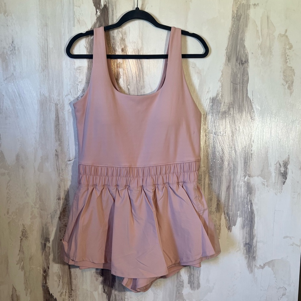 NWT Yogalicious Luxs Pati Blush Romper Size XL